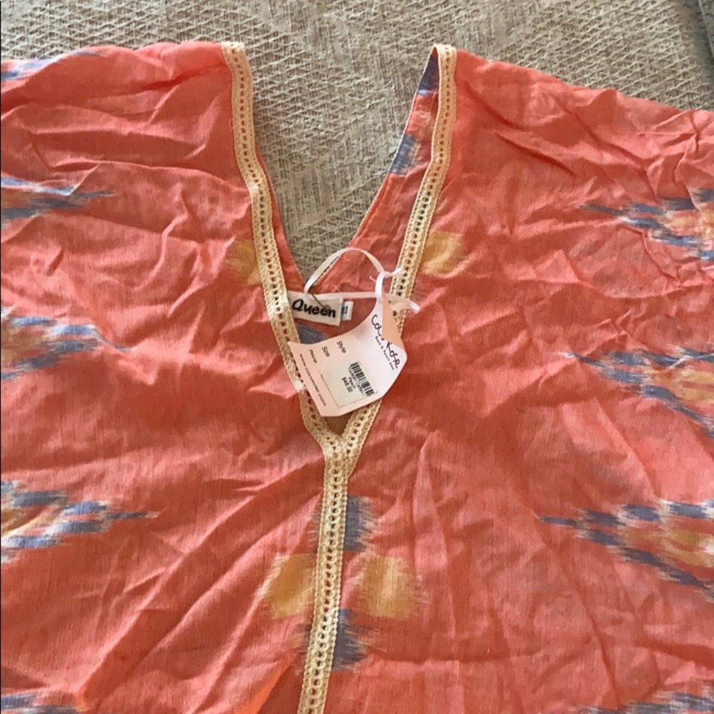 Swim suit cover-up/caftan